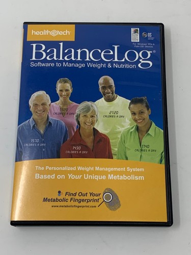 Healthetech BalanceLog Software to Manage Weight & Nutrition SEE DESCRIPTION