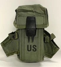 Military Issue ALICE LC1 LC-1 Mag Pouch -- Small Arms Ammo Case -- Great Cond