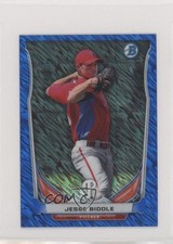 2014 Bowman Scout Top 5 Prospects Mini Chrome Refractors Blue Jesse Biddle 9pd