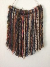 Handmade Boho Inspired Hanging Yarn Wall Art