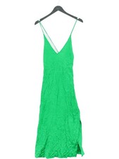 Ganni Maxi Dress UK8 in Green