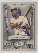 2021 Topps Allen & Ginter's Historical Hits Joe Carter #HH-1 1hf6
