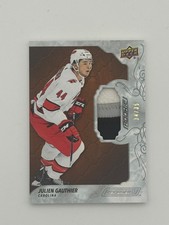 2019-20 Engrained Rookies Mahogany Premium Material /35 Julien Gauthier #55