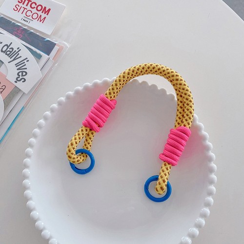 Detachable Rope Lanyard Strap Portable Rope Keychain Bag Accessories - Photo 12 sur 17