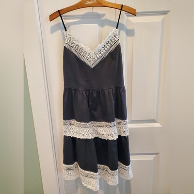 Black & White Cotton Dress size small NWOT