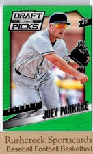 2014 Panini Prizm Perennial Draft Picks #87 Joey Pankake /35 Prizms Green