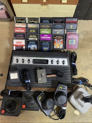 Vintage Sears Tele-Games Atari Bundle UNTESTED & PRICE TO SELL