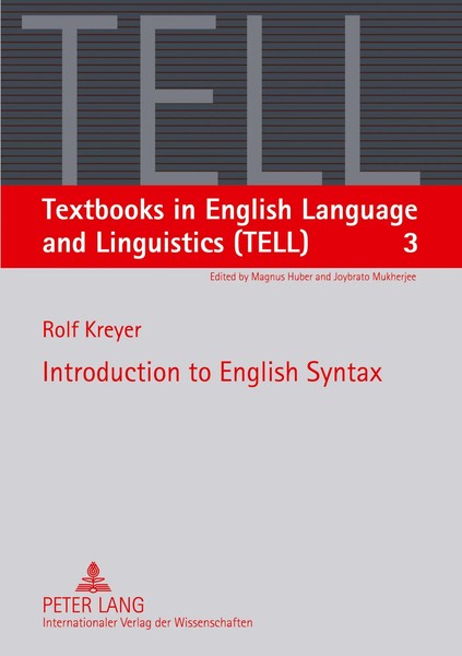 Joybrato Mukherjee (U. A.) | Introduction To English Syntax | Taschenbuch (2012)-image