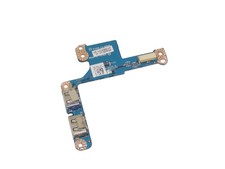 Dell OEM Inspiron Mini 10v 1011 USB Ports Left Side IO Circuit Board No SIM