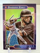 2022 Donruss Optic Fernando Tatis Jr Diamond Kings #28 Lime Green Prizm