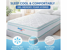 Sleep Plus Memory Foam Gel Mattress – Ortho (3 ft & 5 ft) with 8'' Depth