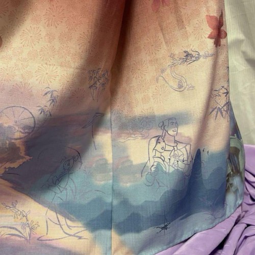 Costume Mulan Yukata Miele Segreto Cosplay D-Halloween Vestito Mushu Ogni Indossamento - Foto 24 di 24