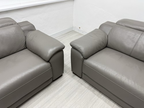 Sofology LA-Z-BOY AUSTIN LEATHER POWER RECLINER 2x 3 SEATER SOFAS - Picture 9 of 24