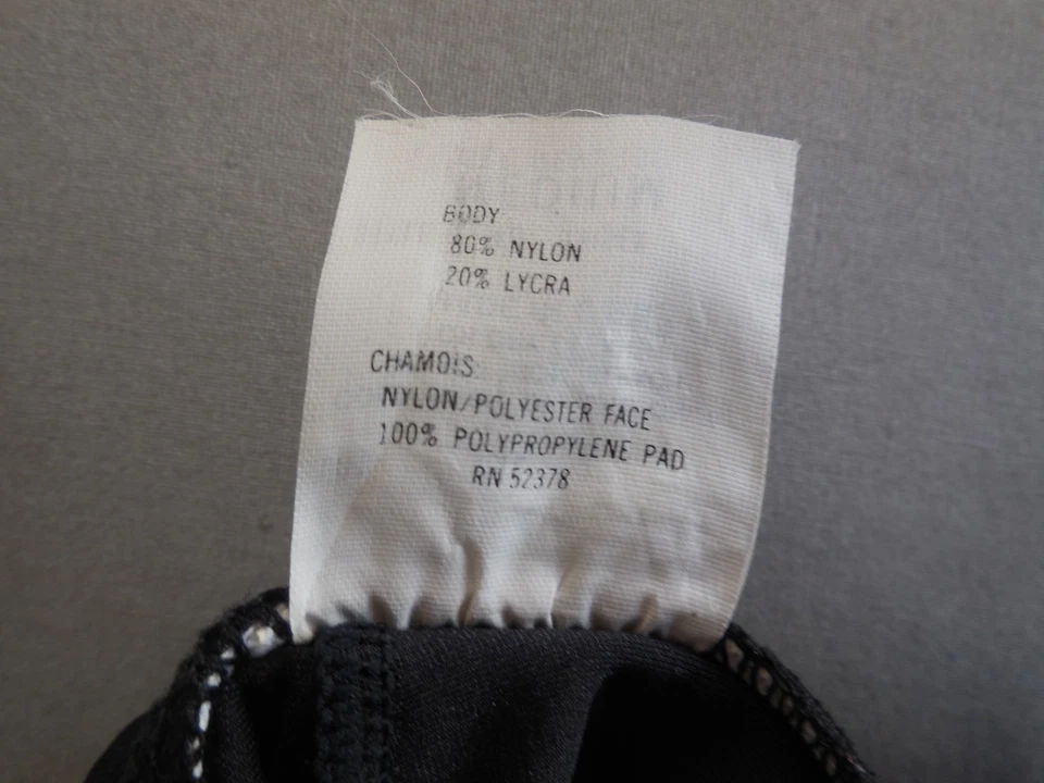 Bellwether Cycling Shorts Womens Size Medium Black Blue Orange Padded Nylon - Image 3 of 4