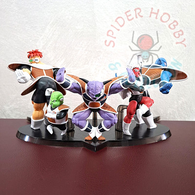 DRAGON BALL Z ACTION FIGUR SPECIAL TEAM GINYU FORCE KOMPLETTES SET DIORAMA