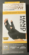 Copper Fit Compression Gloves S/m