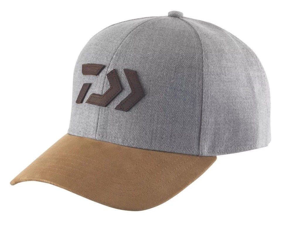 Daiwa D-Vec Cap Sport Grey Suede Kappe Mtze Angelkappe 5890₽