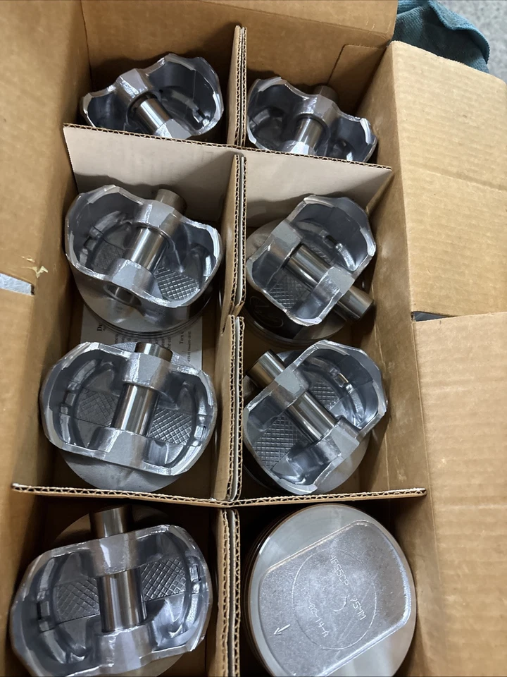 SPEED PRO 超共晶 H655CP.75 毫米活塞 8 件装道奇卡车 360 5.9 V8 — 第 3/4 张图片