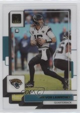 2022 Panini Clearly Donruss Gold Trevor Lawrence #22 15j5