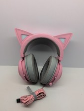 Razer Kraken RGB USB Gaming Headset Kitty Edition Tested Working 3