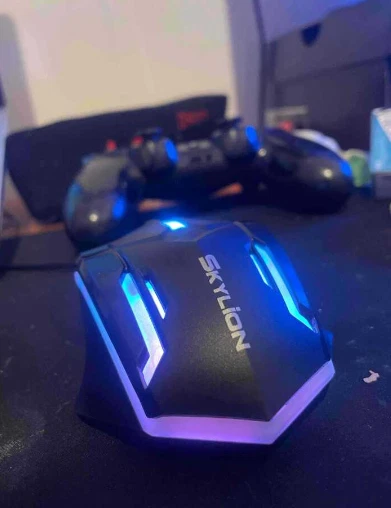 MOUSE OTTICO con FIlo 1600 DPI USB NERO FILO WIFI PC COMPUTER CORDLESS NOTEBOOK - Immagine 3 di 3