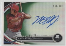 2013 Bowman Platinum Prospects Green Refractor 68/399 Mike O'Neill Auto 1k5