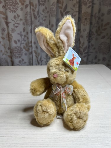 Russ “ Valerie The Easter Bunny “ Soft Plush Animal With Tag Sitting 10”