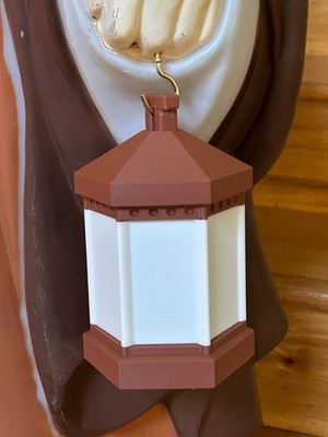 Lantern Light for Joseph Standing 40in Santa's Best Blow Mold Replacement Part