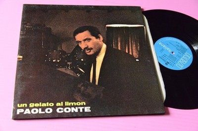 Paolo Conte Lp Un Gelato Al Limone Original 1979 EX+ Gatef Laminated Cover