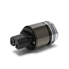 OYAIDE AC-004 IEC Connector ARMORED series Platinum Palladium Plating Power Plug