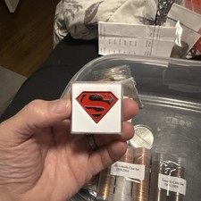 DC COMICS SUPERMAN SHIELD 2021 NIUE 1 oz SILVER COIN .999 fine silver limited ed