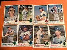 1973 Topps Baseball (20) Random Cards Condition Of Cards Is Good