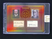 2025 Eternal Revelation Theodore Roosevelt Franklin Roosevelt History Relic /99