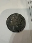 Circulated 1887 Morgan Silver Dollar Philadelphia No Mint Mark 90% Silver Coin