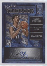 2021-22 Donruss Elite Rookie Yearbook Jaden Springer #RY-JSP Auto RC s1i