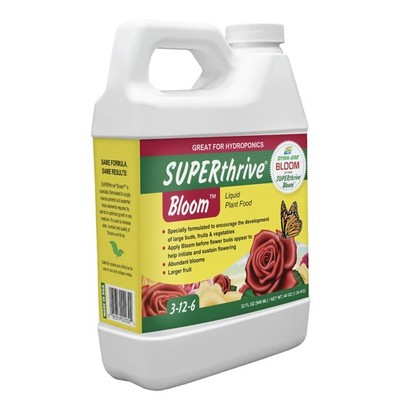 ''Bloom Plant Food 3126 for Thriving Gardens  1 Quart Size''