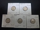 1941 W ,1945 W,1945 Silver Dime 5psc