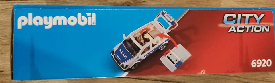 Playmobil 6920 - voiture de police avec personnages - boîte non ouverte - Photo 4/4