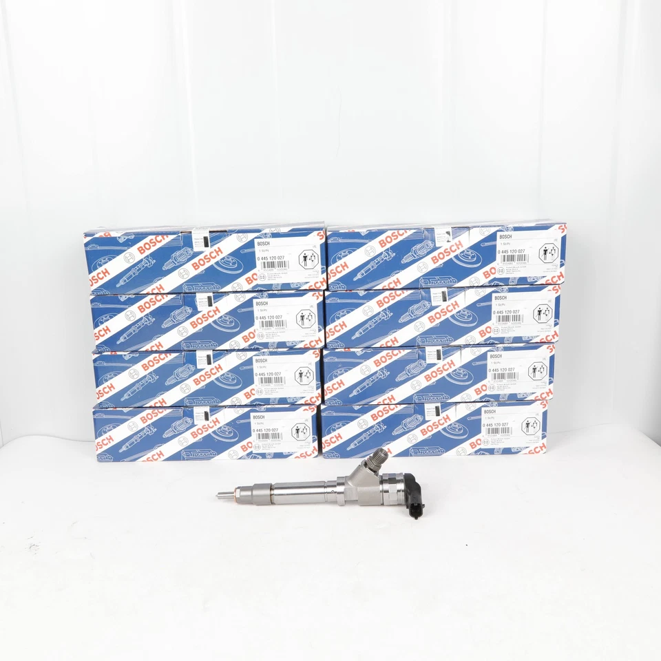 8pcs 0986435504 Bosch Fuel Injector Fits 2004.5-05 GM Chevrolet 6.6L Duramax LLY - Изображение 2 из 4