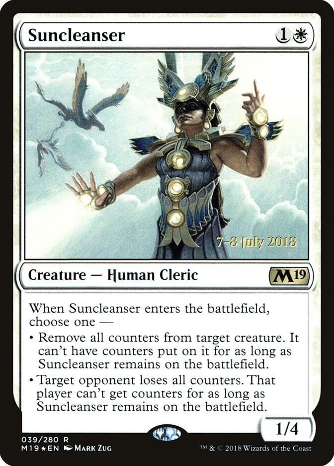 1x Suncleanser - Foil - Prerelease Promo NM-Mint, English Prerelease Promos MTG 
