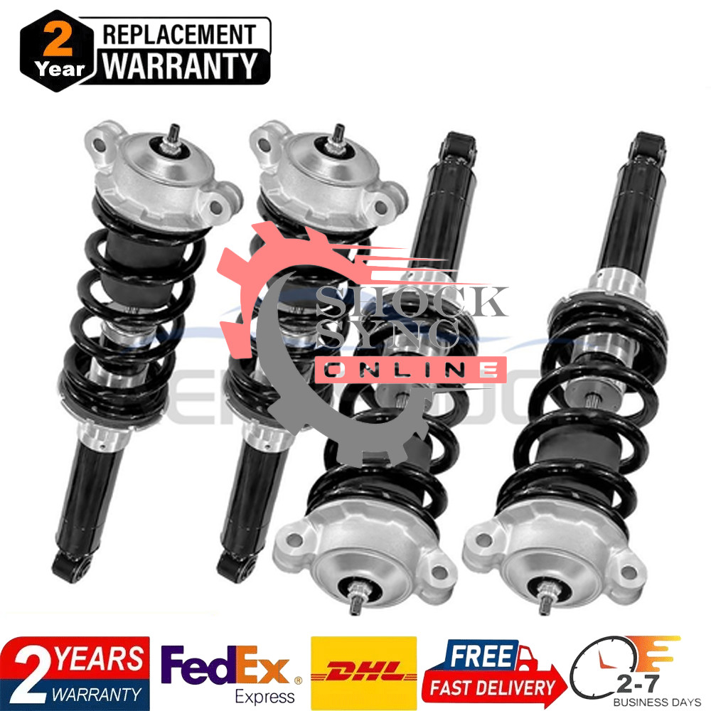 4X Fit 08-14 Ferrari California 308242 Front Rear Shock Absorber Assys Magnetic 