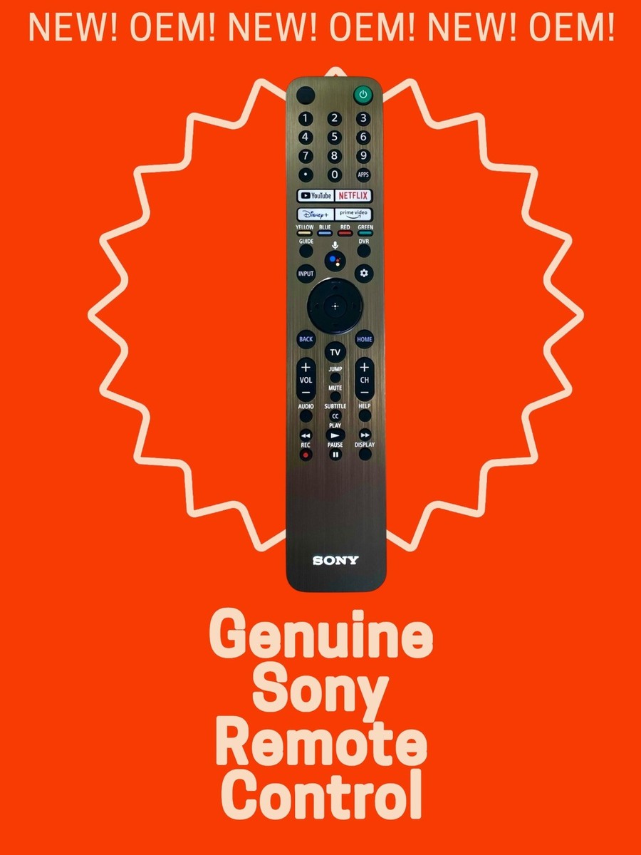 Sony XR-85Z9J 8K TV Remote Control RMF-TX621 GENUINE SONY | eBay