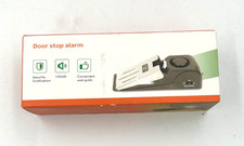 Door Stop Security Alarm Wedge Stopper Portable Home Travel Anti  Theft Burglar