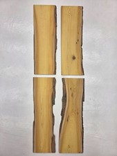 20" Set Of 4 Osage Orange Live Edge Lumber Wood Kiln Dried Board Slab