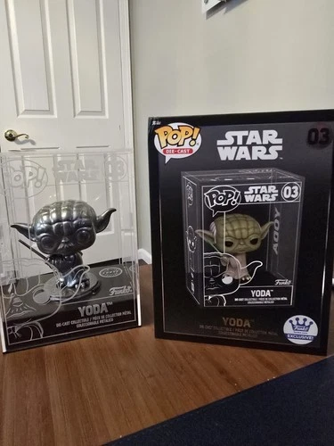 Funko Pop! Diecast: Star Wars - Yoda (Chase) (Metallic) - Funko (Exclusive) #03