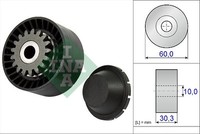 INA 531 0811 10 Spannrollen, Keilrippenriemen FüR Renault
