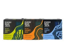 EVERY MAN JACK Set of 3 Cold Plunge Variety Bar Soaps, 5 oz
