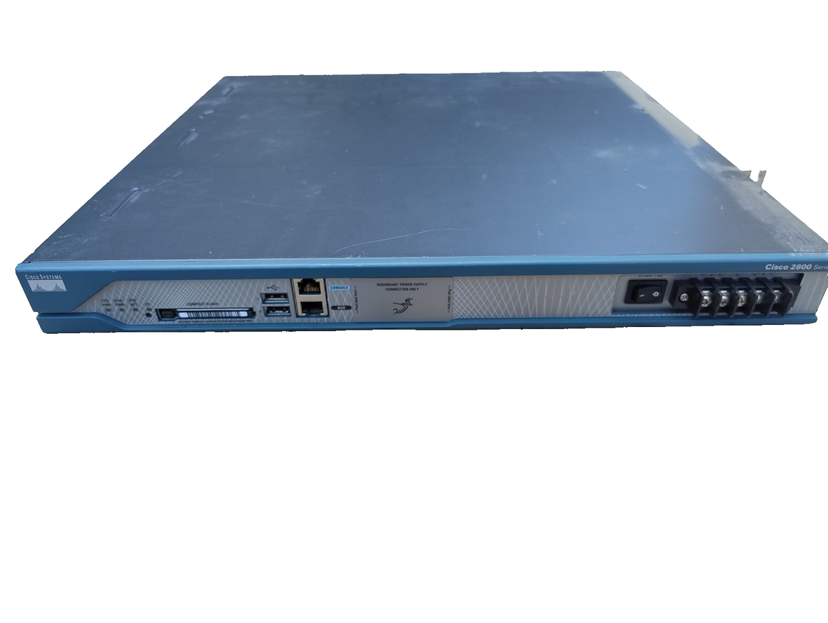 Cisco 2811 Router 2800 Series w/ Fast Ethernet VoIP Security