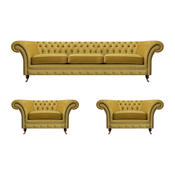 Wohnzimmer Sofagarnitur PolstermöBel Set 3Tlg Einrichtung Sofas Couchen-image