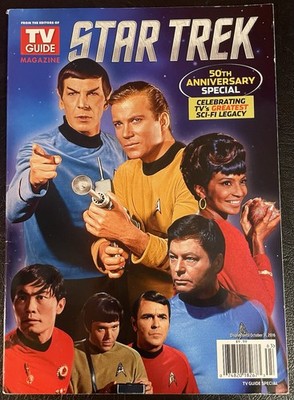 TV Guide Star Trek 50th Anniversary Special Magazine October 2016 Sci-Fi